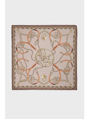 Guess Not Coordinated Logolu 130 x 130 cm Modal Eşarp AW5462MOD03 Bayan Eşarp AW5462 MOD03 Tup