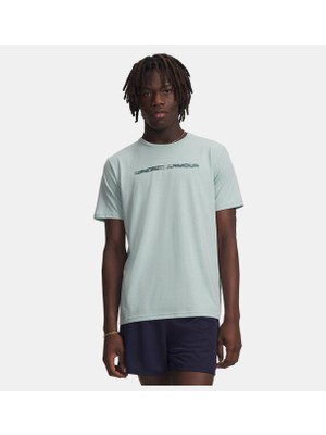 Under Armour Erkek UA Blur Wordmark Kısa Kollu T-Shirt