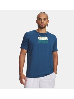 Under Armour Erkek UA Block Logo Kısa Kollu T-Shirt