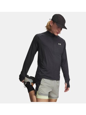 Under Armour Erkek Ua Explor Trail Run Yarım Fermuarlı Uzun Kollu T-Shirt 6009553-016