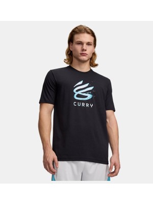 Under Armour Erkek UA Curry Splash Wordmark T-Shirt
