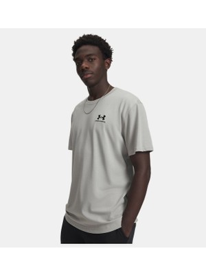 Under Armour Erkek Ua Logo Emb Heavyweight Kısa Kollu T-Shirt 1373997-069