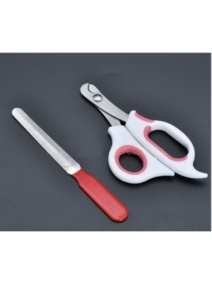 Homevia Evcil Hayvan Tırnak Makası ve Törpü Seti