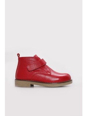 Fast Step Hakiki Deri  Unisex Çocuk Klasik Bot 257SFA2023