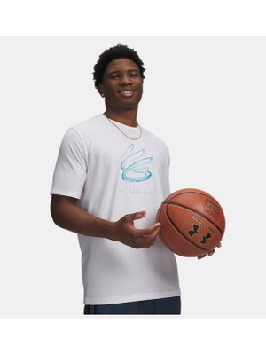 Under Armour Erkek Ua Curry Splash Wordmark T-Shirt 6011257-100