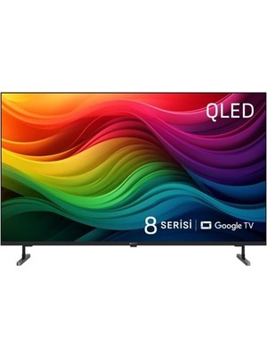 Arçelik 8 Serisi A 855 C 55/139 cm QLED 4K UHD Google Televizyon