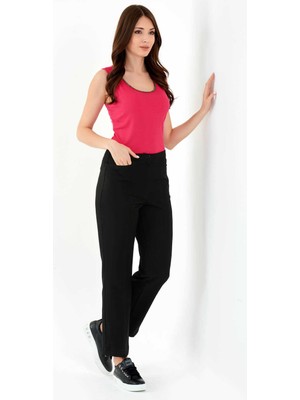 Tolga Saraçoglu Tolga Saraçoğlu Gizli Lastikli Büyük Beden Pantolon 30068