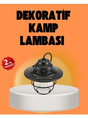 Narnuga Çam Kozalağı Şekilli Retro Kamp Gece Lambası