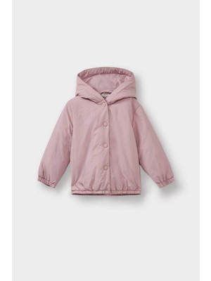 DeFacto Su Geçirmez Kapüşonlu Yağmurluk Kız Bebek F8361A526SP