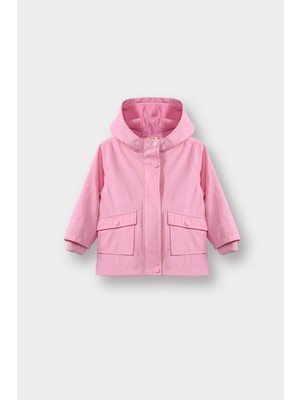 DeFacto Kız Bebek Su Geçirmez Kapüşonlu MONT F8350A526SP