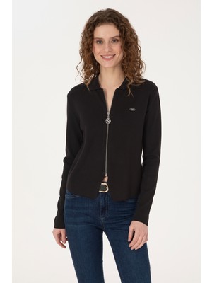 U.s. Polo Assn. Kadın Siyah Hırka (Triko) 50317375-VR046