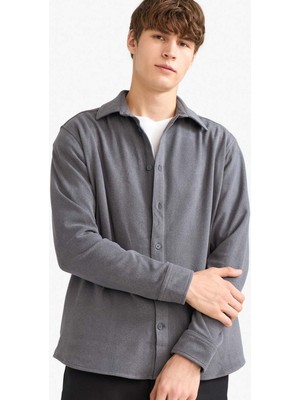 DeFacto Yumuşak Tuşe Gömlek F1981AX25WN