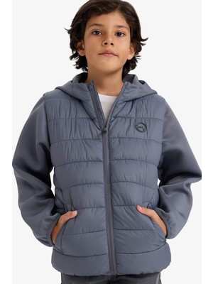 DeFacto Kapüşonlu Mont Erkek Çocuk F6513A826SP