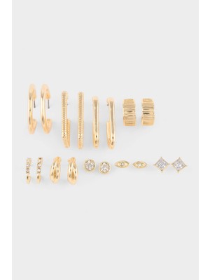 DeFacto Kadın 9'lu Küpe G4473AXNS