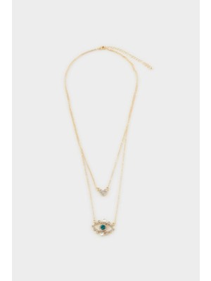 DeFacto Kadın Gold 2'li Kolye G2841AXNS