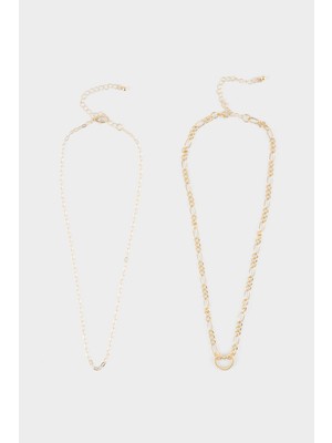 DeFacto Kadın 2'li Kolye G4964AXNS