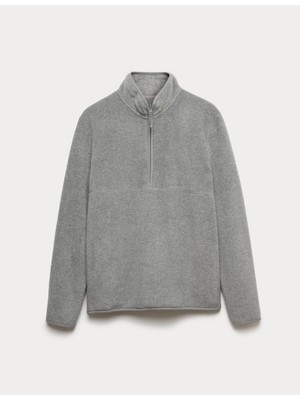 Marks & Spencer Yarım Fermuarlı Sweatshirt