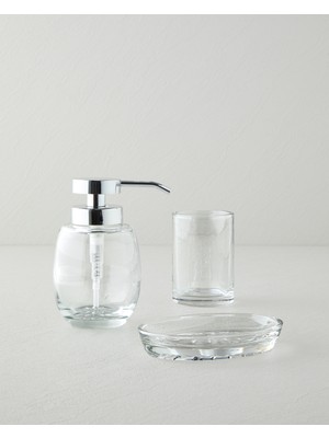 English Home Albie Banyo Seti Şeffaf