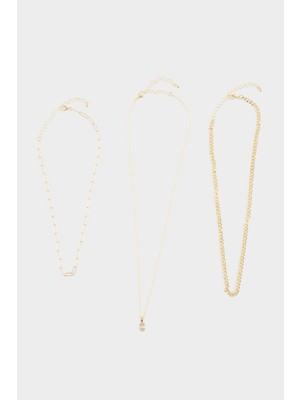 DeFacto Kadın 3'lü Kolye G4490AXNS