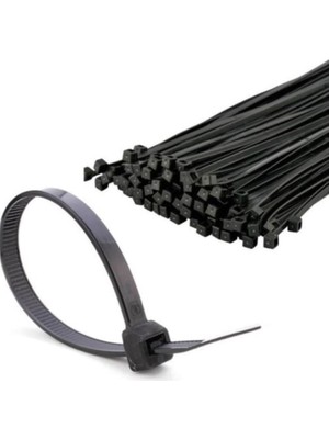 Toptan Bulurum Tork Siyah Kablo Bağı 3,5X300