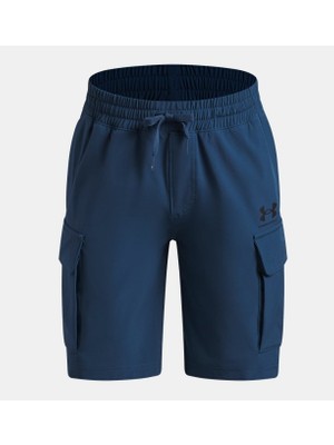 Under Armour Erkek Çocuk Ua Vibe Woven Kargo Şort 6009838-498