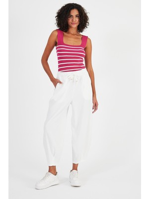 Alexander Gardi Alexandergardı Beli Lastikli Cepli Bayan PANTOLON(B24-003)