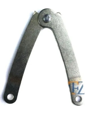 MiraLive Sandık, Kutu Makası 11,5 cm - Büyük, Nikel, 100 Adet