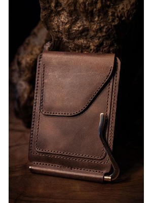 Lenax Tokyo Hakiki Dana Derisi Erkek Kartlık ve Cüzdan – 12 Kart Bölmeli, Mandallı Para Bölmeli, Mıknatıslı Kapaklı Premium Gerçek Deri Kartlık ve Cüzdan