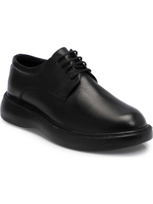 Tergan Siyah Hakiki Deri Erkek Klasik Ayakkabı - E25S1AY57674-A23