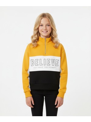 Seabubbles Believe Kız Çocuk Sweatshirt