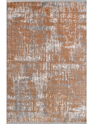 Halı Sepeti Artemis Halı Emma 09812A Gri Gold Halı Yumuşak Dokulu Salon Koridor Mutfak Yatak Odası Halısı