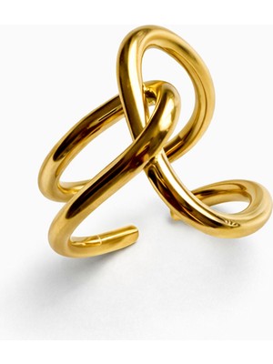 Venüs Design Çelik Düğüm Yüzük (Ayarlanabilirdir)