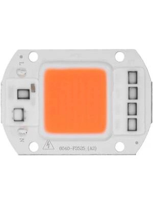 Voltaj Amber Kehribar 220V Projektör Cob LED 50W Driver Çipli