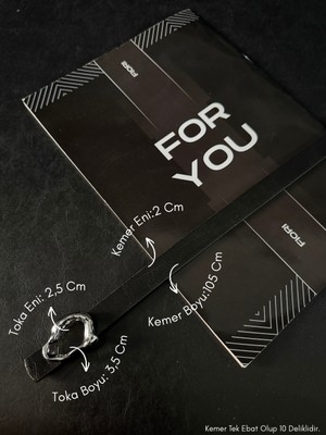 Fiori Tasarım Çubuk Toka Ince Kadın Kemeri, Ceket Kemeri, Gömlek Kemeri, Elbise Kemeri