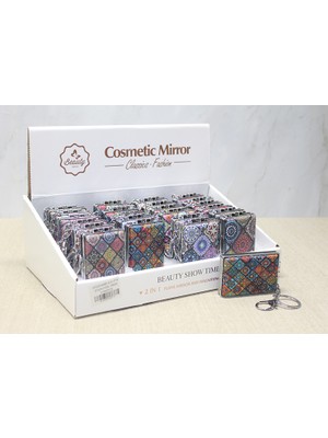 River World Seri I Anahtarlık El Aynası Taşlı