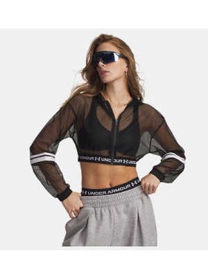 Under Armour Kadın Ua Heatgear Mesh Fermuarlı Ceket 6012295-008