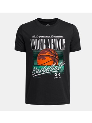 Under Armour Çocuk Ua Basketbol Kısa Kollu T-Shirt 6009319-001
