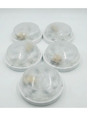 İNWATT Genel Glop Tavan Armatür 5 Adet Dekoratif Porselen Duylu 1.kalite Ekonomik Banyo-Wc-Balkon-Antre-Koridor