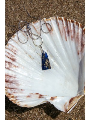 CAPO By Aytaç Yamaç Lapis Lazuli Kolye 316L Çelik Zincirli Erkek Doğaltaş Kolye