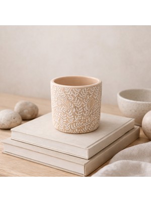 Homing Omero Tasarım Seramik Vazo Saksı 242457