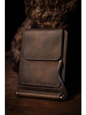 Lenax Milano Hakiki Dana Derisi Erkek Cüzdan – 12 Kart Bölmeli, Mandallı Para Bölmeli, Mıknatıslı Kapaklı Premium Gerçek Deri Cüzdan