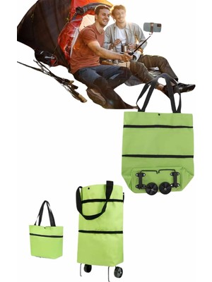 Toptan Bulurum Pazar Çantası Tekerlekli Katlanır Pazar Arabası Çanta Market Alışveriş Arabası