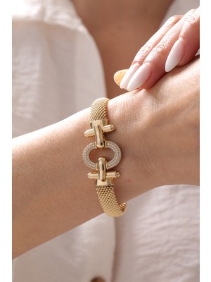 Yavuz Kuyumculuk 14 Ayar Altın Jessica Bileklik