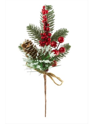 Linarx Çamlı Kokina Yılbaşı Süsü 31 cm