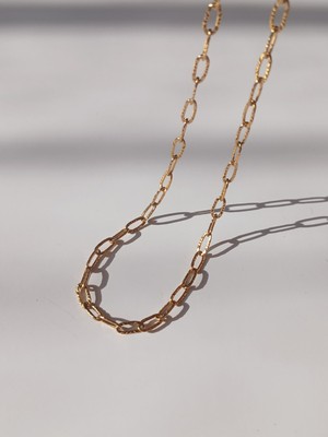 CAPO By Aytaç Yamaç Altın Rengi Paslanmaz Çelik Ataç Zincir Kolye Uzunluk 50-55CM