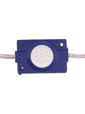 Voltaj Tekli Su Gerçimez Cob LED Modülü - Mavi 12V 2.4W