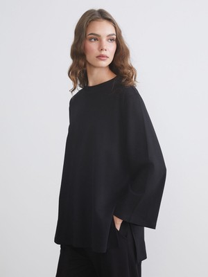 Lc Waikiki Yeni Sezon Bisiklet Yaka Oversize Kadın Tunik