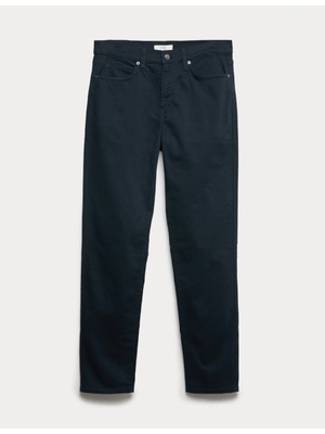 Marks & Spencer Düz Kesim Dokulu Pantolon