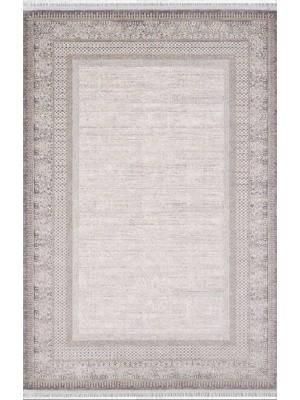 Halı Sepeti Artemis Halı Barok 02249B Bej Halı Yumuşak Dokulu Salon Koridor Mutfak Yatak Odası Halısı