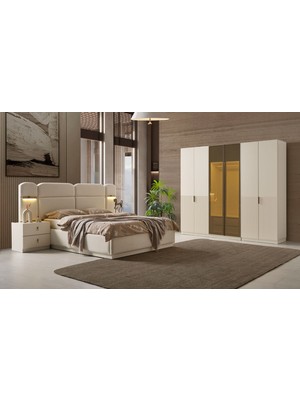 Sofya Bazalı Yatak Odası - 6 Kapılı